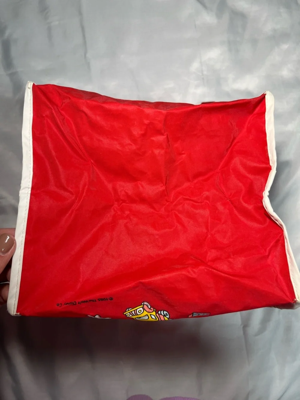 Vintage 1985 Disney Babies Out & Around Tote Bag Walt Disney Mickey Mouse Donald